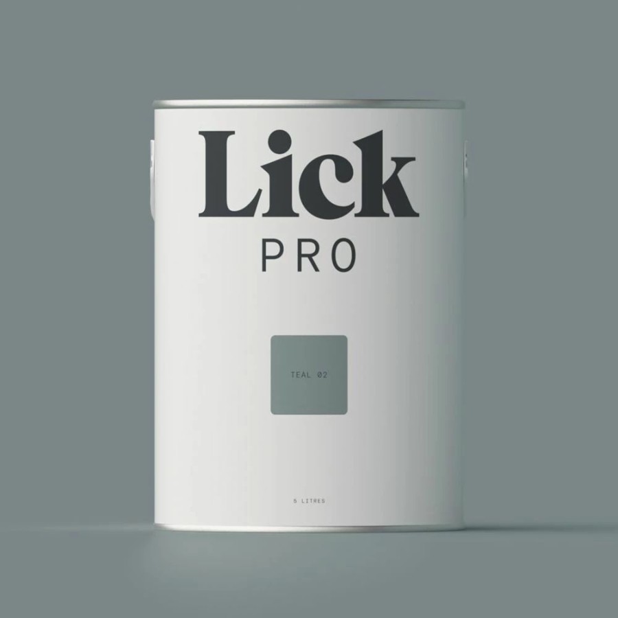 Decorating * | Lickpro Eggshell Teal 02 Emulsion Paint 5Ltr