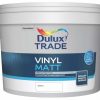 Decorating * | Dulux Trade Matt White Emulsion Paint 10Ltr