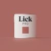 Decorating * | Lickpro Matt Red 04 Emulsion Paint 2.5Ltr