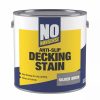 Decorating * | No Nonsense Anti-Slip Quick-Drying Decking Stain Silver Birch 2.5Ltr