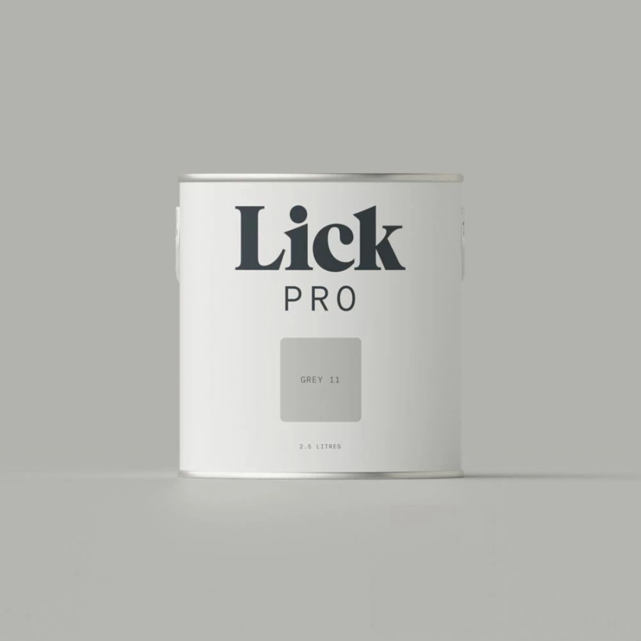 Decorating * | Lickpro Eggshell Grey 11 Emulsion Paint 2.5Ltr