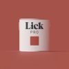 Decorating * | Lickpro Matt Red 02 Emulsion Paint 2.5Ltr