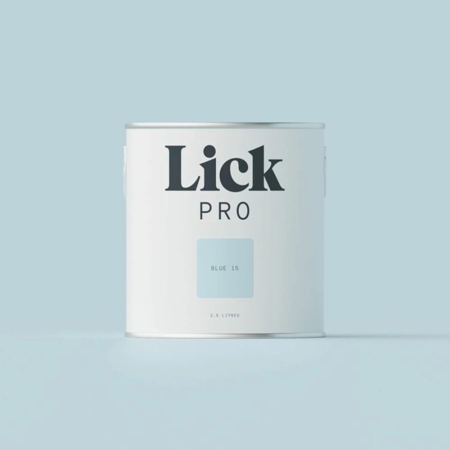 Decorating * | Lickpro Eggshell Blue 15 Emulsion Paint 2.5Ltr