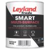 Decorating * | Leyland Trade Smart Eggshell Brilliant White Emulsion Smart Multi-Surface Paint 750Ml