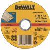 Angle Grinder Discs * | Dewalt Dt42340Tz-Qz Stainless Steel Cutting Disc 5" (125Mm) X 1.2 X 22.23Mm 10 Pack