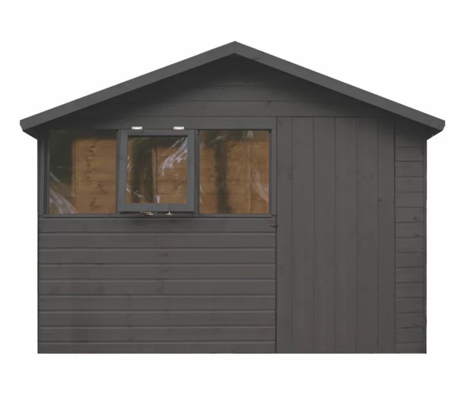 Decorating * | Ronseal Fence Life Plus Shed & Fence Treatment Charcoal Grey 9Ltr