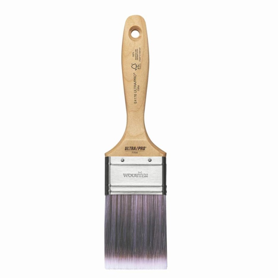 Decorating * | Wooster Ultra Pro Varnish Flat Paint Brush Firm 2 1/2"