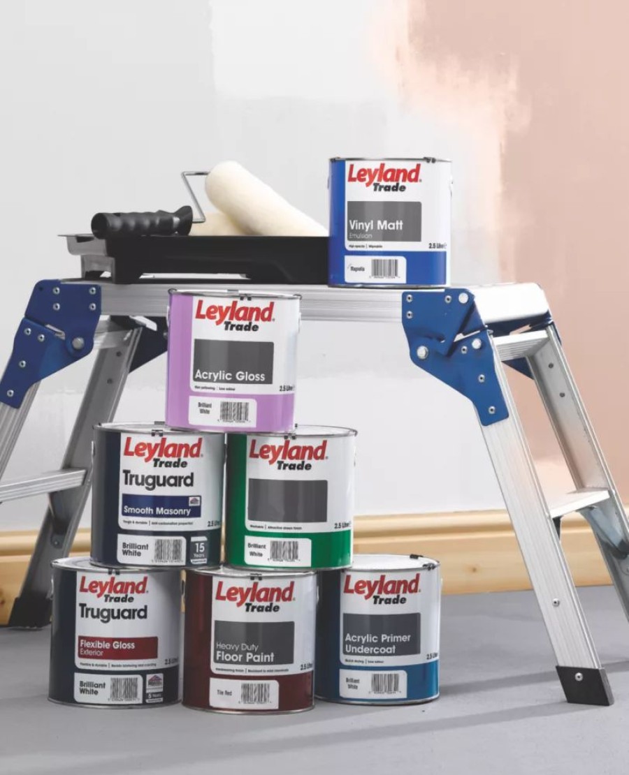 Decorating * | Leyland Trade Acrylic Primer Undercoat 2.5Ltr