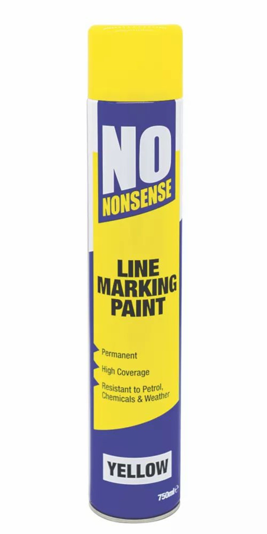 Decorating * | No Nonsense Line Marking Paint Yellow 750Ml