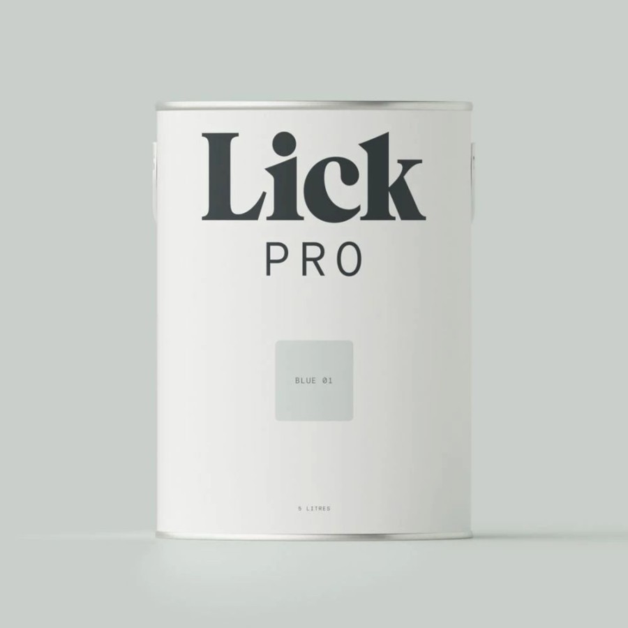 Decorating * | Lickpro Matt Blue 01 Emulsion Paint 5Ltr