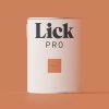 Decorating * | Lickpro Matt Orange 04 Emulsion Paint 5Ltr