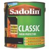 Decorating * | Sadolin Classic Woodstain Matt Ebony 2.5Ltr